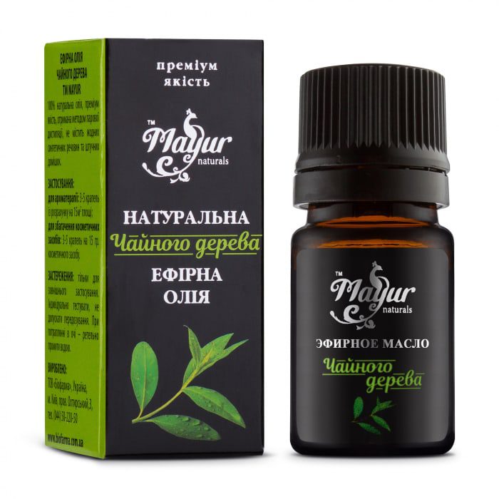 Эфирное масло Чайного дерева Mayur купить в Бутике аюрведы премиум качества ROSA
