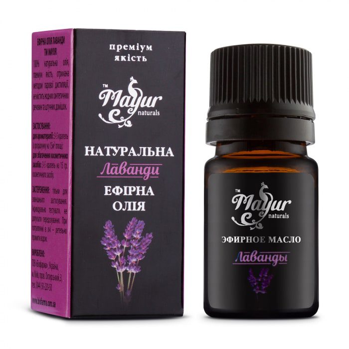 Эфирное масло Лаванды Mayur купить в Бутике аюрведы премиум качества ROSA