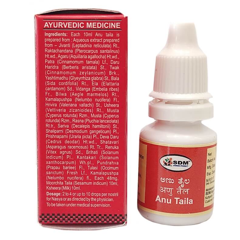 Ану Тайла (Anu Taila, SDM Ayurveda Pharmacy) купить в Бутике аюрведы