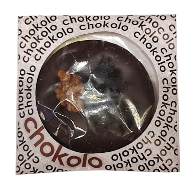 Цукерка ЧОКОЛО чорний шоколад (Чорнослив та Волоський горіх) 25 грам