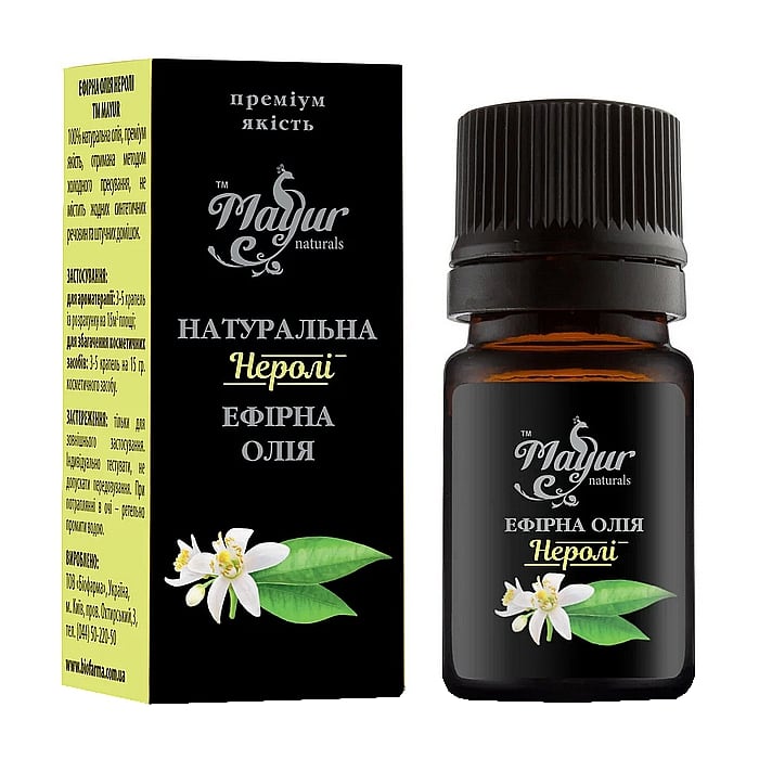 Эфирное масло нероли Mayur купить в Бутике аюрведы премиум качества ROSA