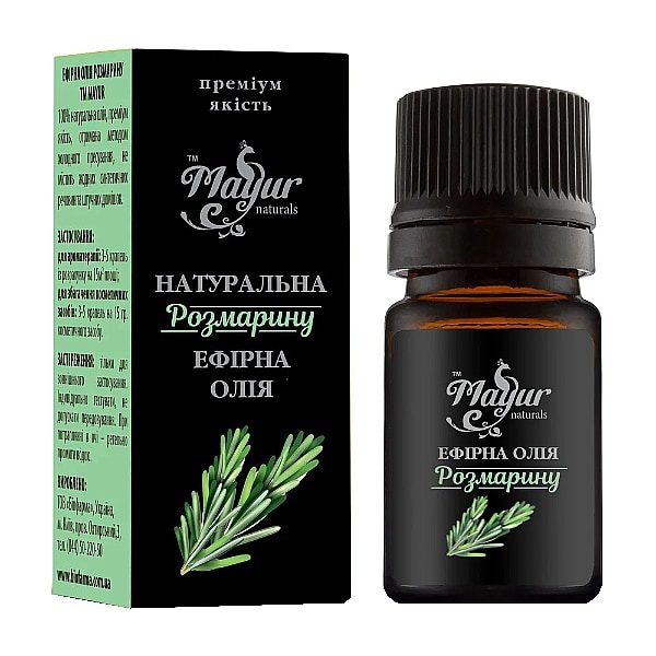 Эфирное масло розмарина Mayur купить в Бутике аюрведы премиум качества ROSA