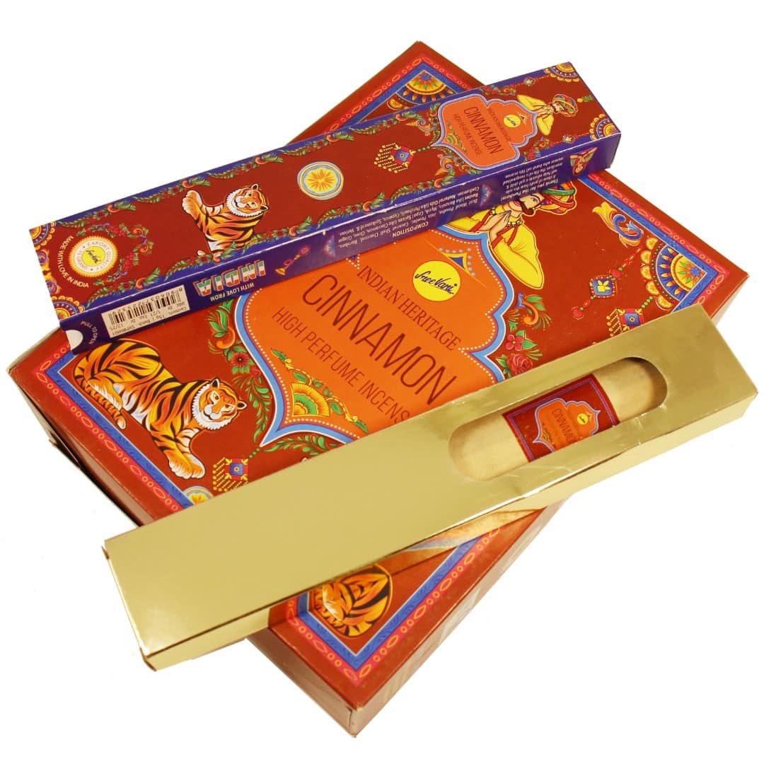 Благовония премиум Корица (Cinnamon, Sree Vani) купить в Бутике аюрведы премиум