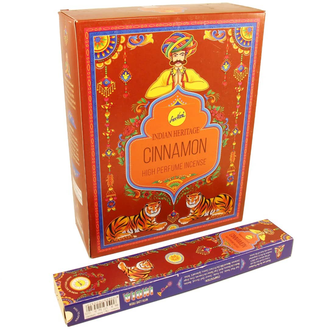 Благовония премиум Корица (Cinnamon, Sree Vani) купить в Бутике аюрведы премиум