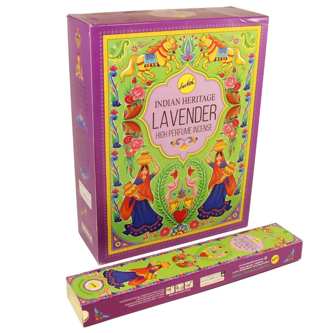 Благовония премиум Лаванда (Lavender, Sree Vani) купить в Бутике аюрведы премиум