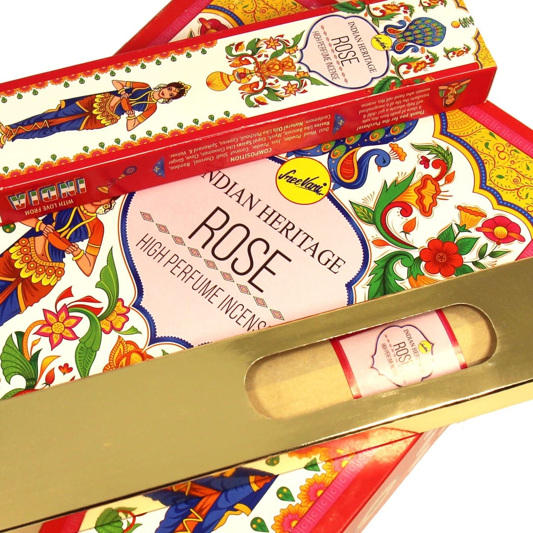 Благовония премиум Роза (Rose, Sree Vani) купить в Бутике аюрведы премиум качества