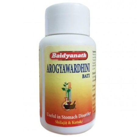Арогьявардхіні Ваті (Arogyawardhini Bati, Baidyanath) 80 таблеток