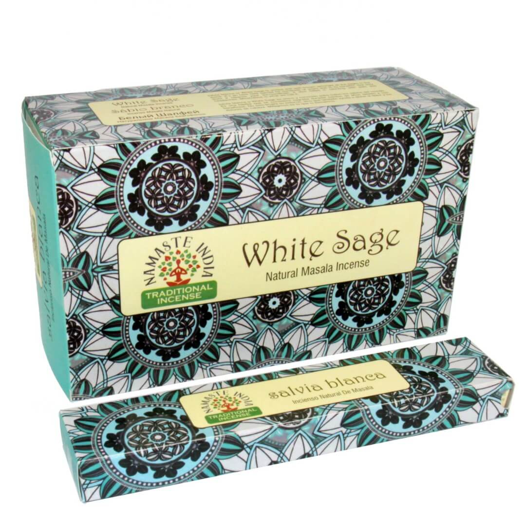 Благовония Белый Шалфей (White Sage, ORKAY) купить в Бутике аюрведы