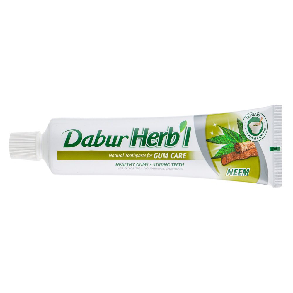 Травяная зубная паста Ним (Herb'l Neem Toothpaste, Dabur) 150 грамм