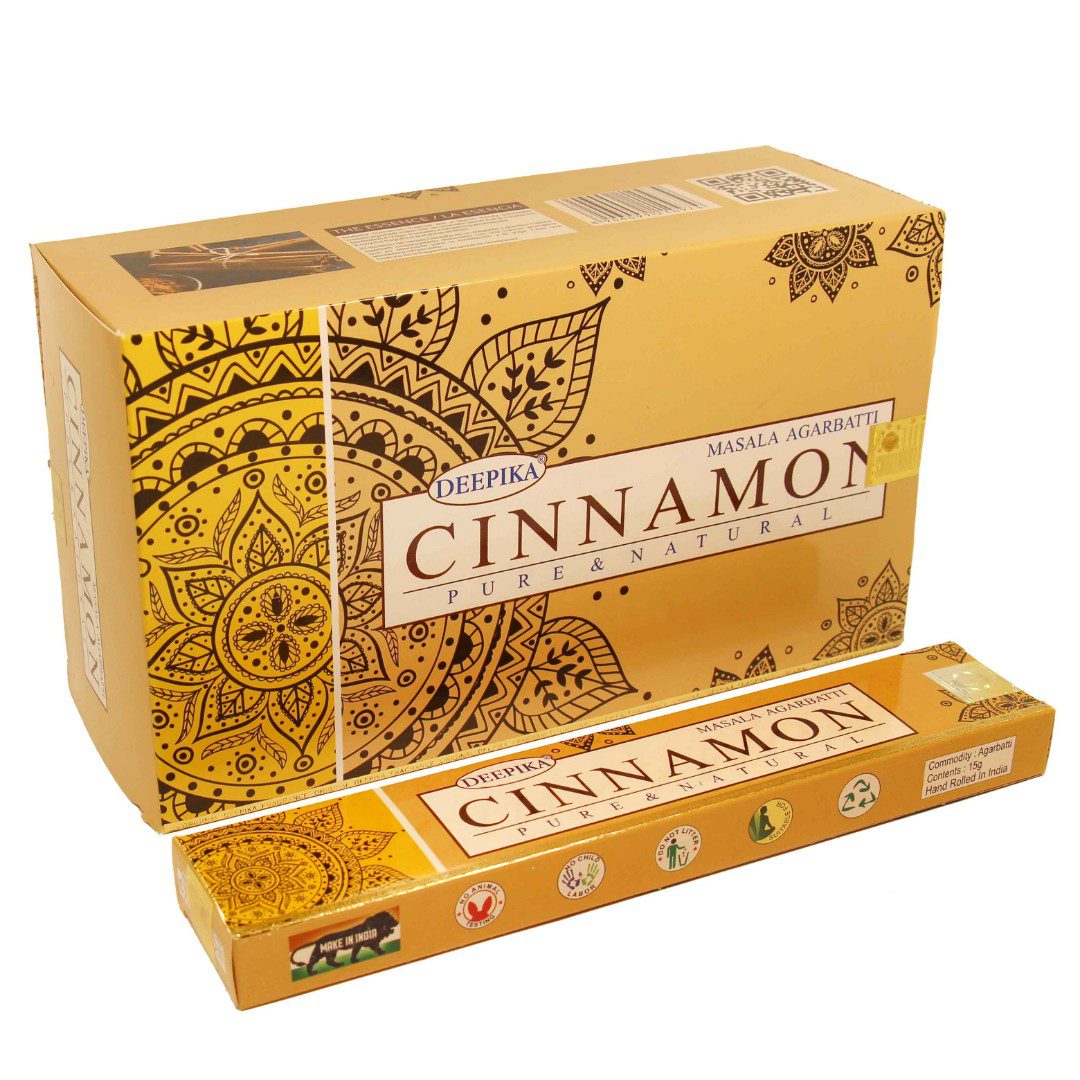 Благовония Корица (Cinnamon, Deepika) 15 грамм купить в Бутике