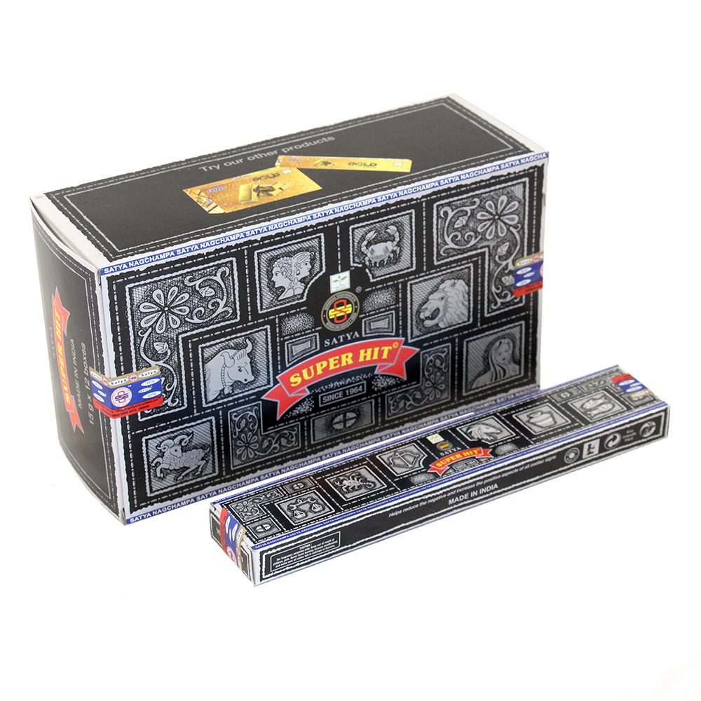 Благовония Супер Хит Сатья (Super Hit, Satya) 15 грамм купить в Бутике