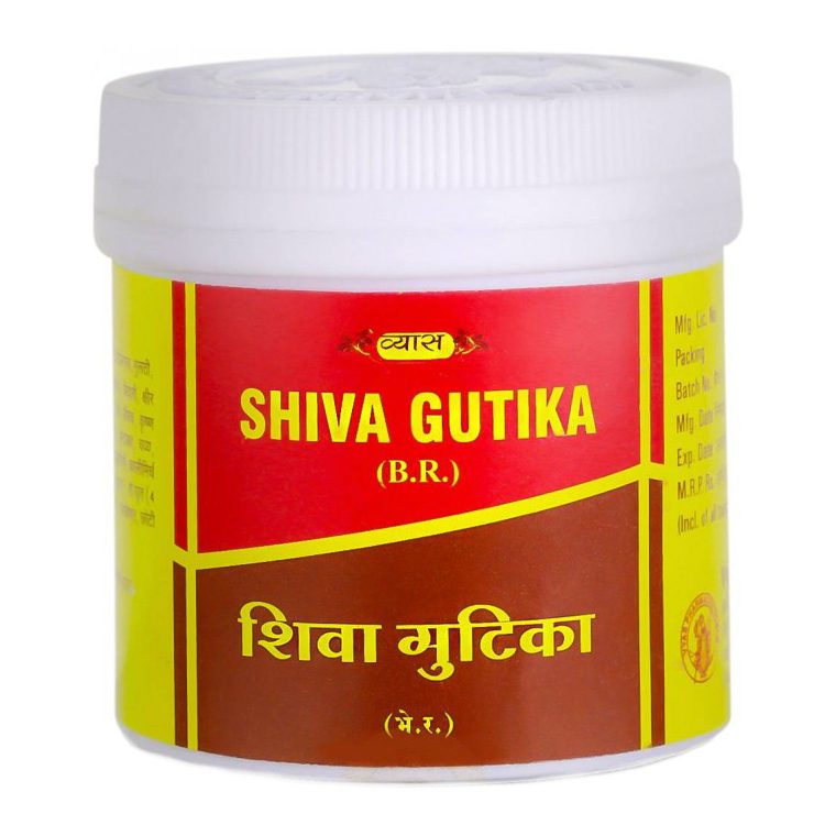 Шива гутика (Shiva Gutika, Vyas) 100 таблеток купить в Бутике аюрведы