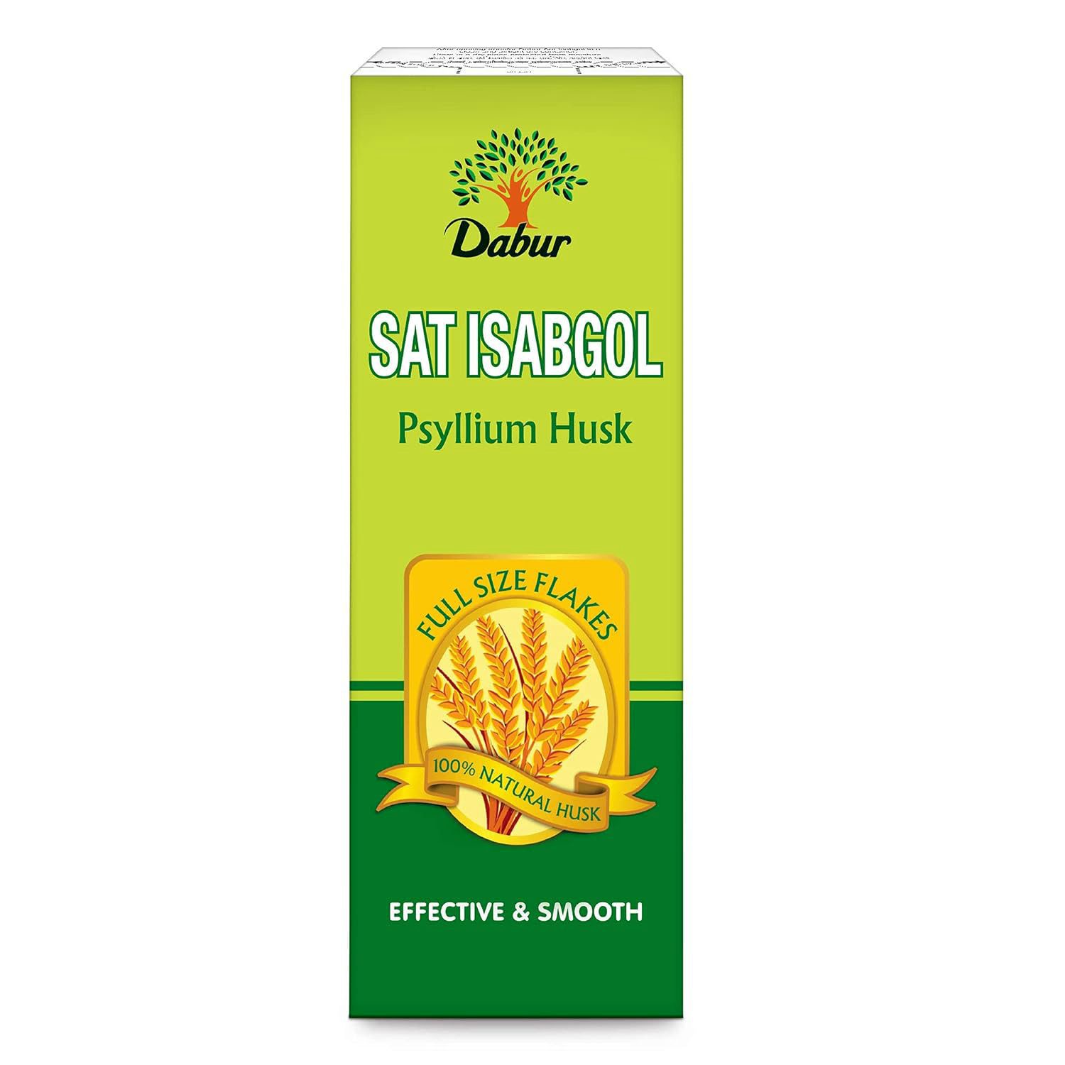 Клетчатка Исабгол Дабур (Sat Isabgol, Dabur) 90 грамм