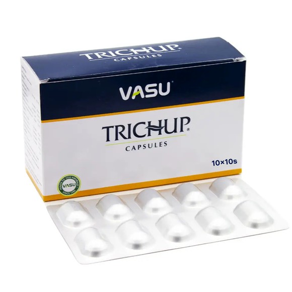 Трічуп (Trichup Hair Nourishment Capsules, Vasu) 100 капсул