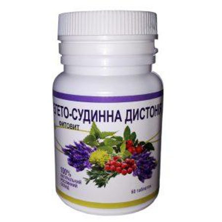 Фитовит Вегето-сосудистая дистония 60 таблеток купить в Бутике