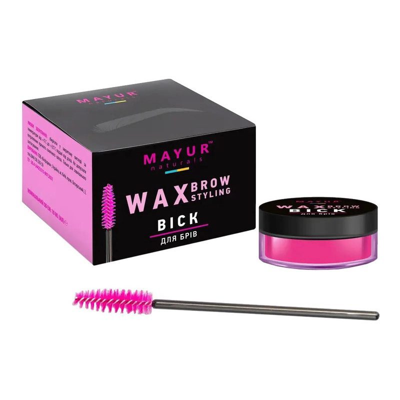Віск для брів з аргановим маслом Mayur 10 мл