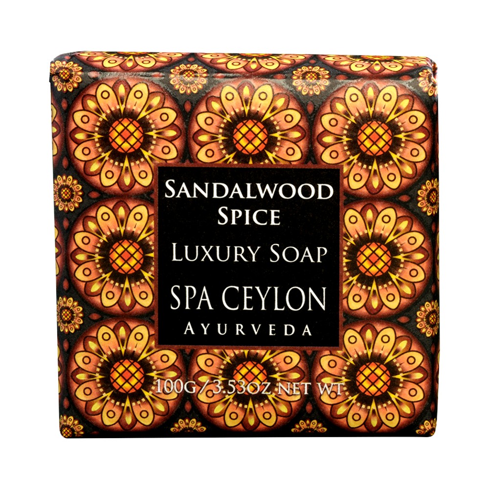 Люкс мыло Сандал и Специи Spa Ceylon 100 грамм*