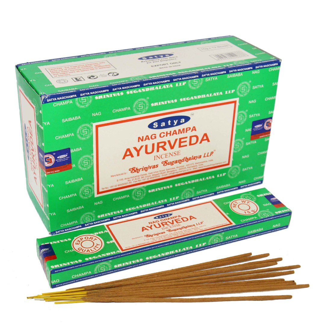 Благовония Аюрведа Сатья (Ayurveda, Satya) 15 грамм купить в Бутике