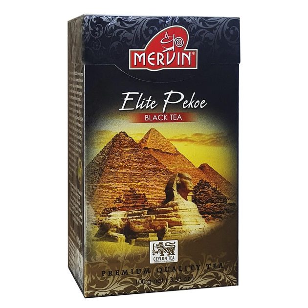 Чай чорний середньолистовий Мервін (Elite Pekoe, Mervin) 100 грам