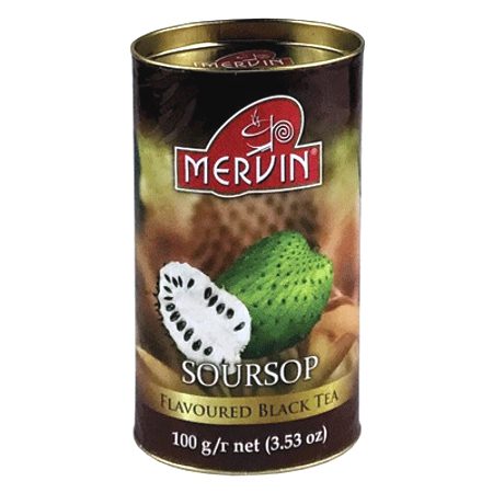 Чай черный Сау-сеп Мервин (Soursop Black Tea, Mervin) 100 грамм