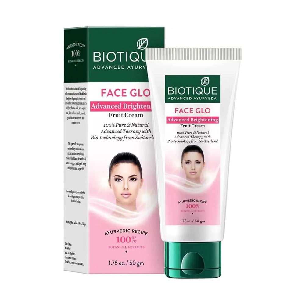 Освітлюючий фруктовий крем для обличчя Biotique 50 грам