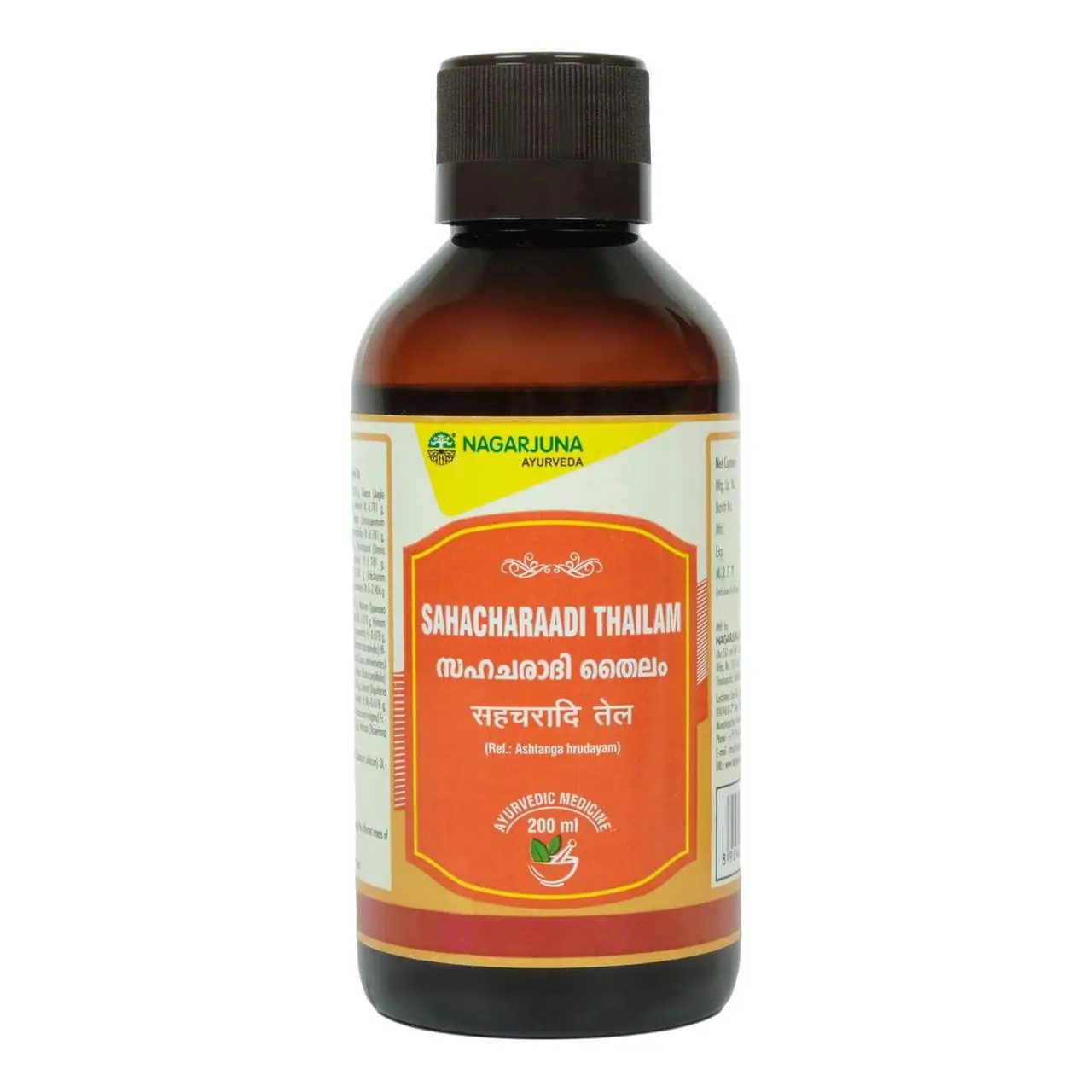 Сахачаради Тайла (Sahacharaady Thailam, Nagarjuna) 100 мл.