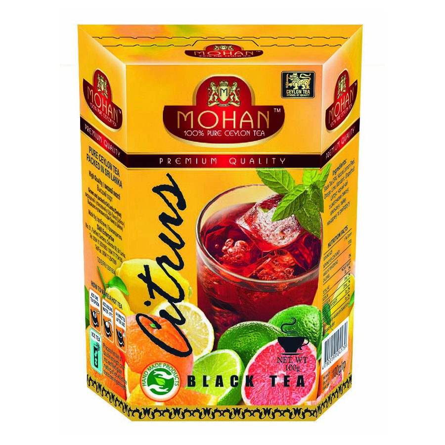 Чай черный с цитрусовыми Mohan Citrus 100 грамм