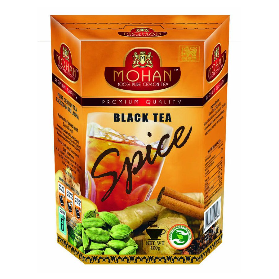 Чай черный со специями Mohan Spice 100 грамм