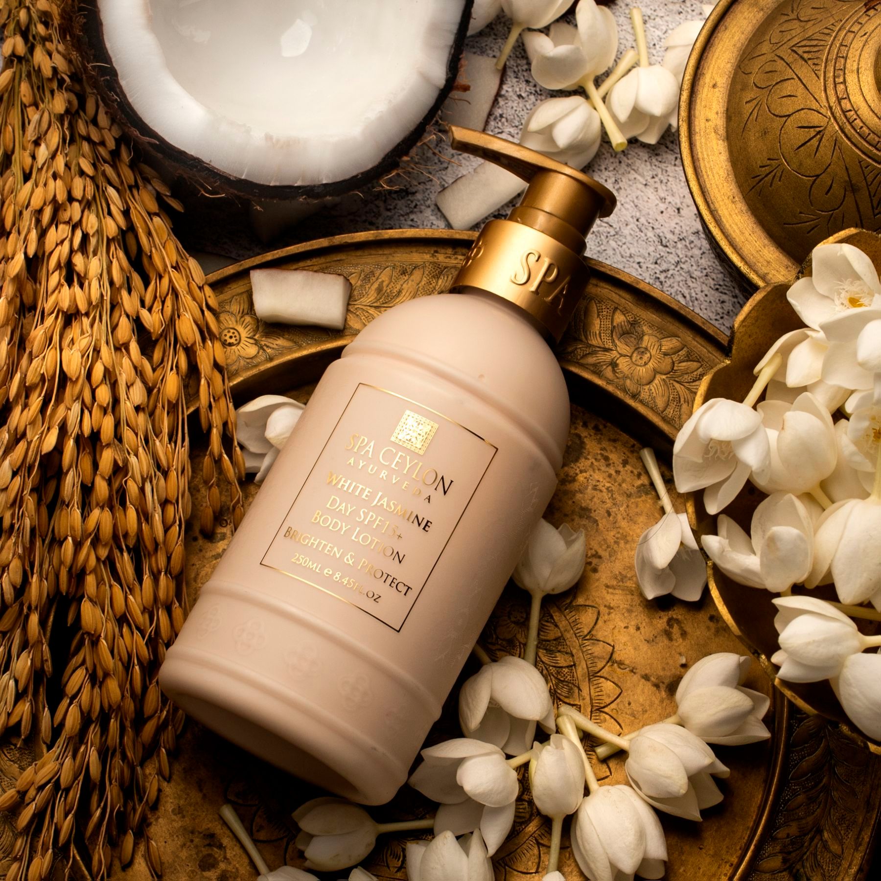 Денний лосьйон для тіла SPF 15+ Білий Жасмин 250 мл