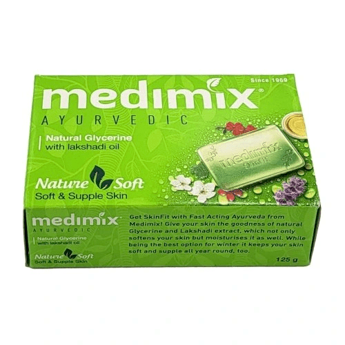 Мило Медімікс з Гліцерином (Medimix Glycerine Soap, Cholayil) 125 грам*