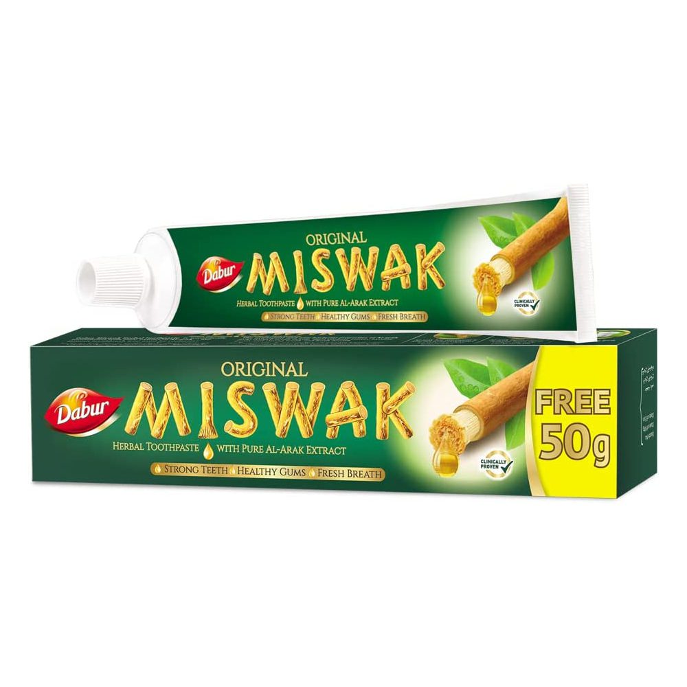Зубная паста Травяная Мисвак (Miswak Herb Toothpaste, Dabur)