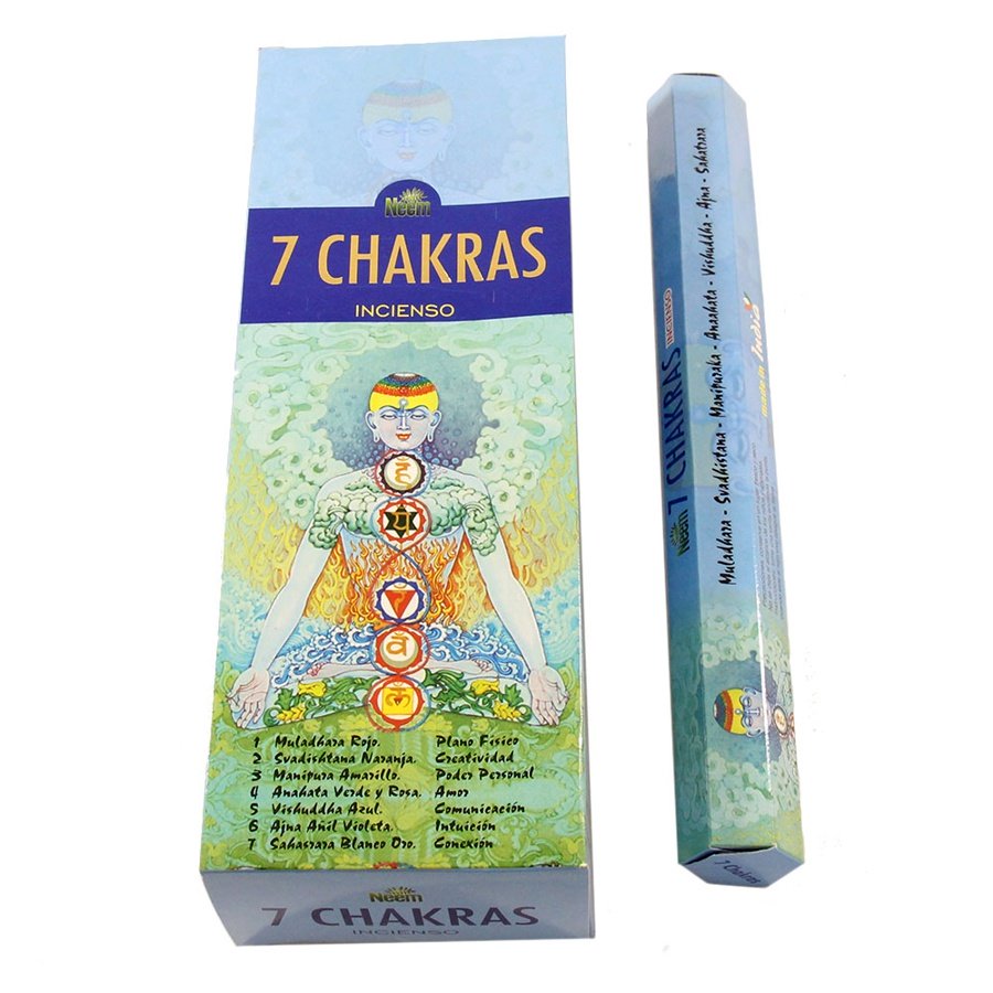 Благовония 7 Чакр (Seven Chakras, Shree Vani) 15 грамм