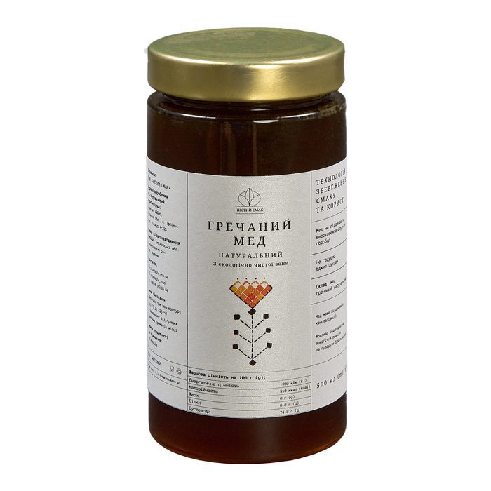 Alternative view of Мед гречаний Чистий смак