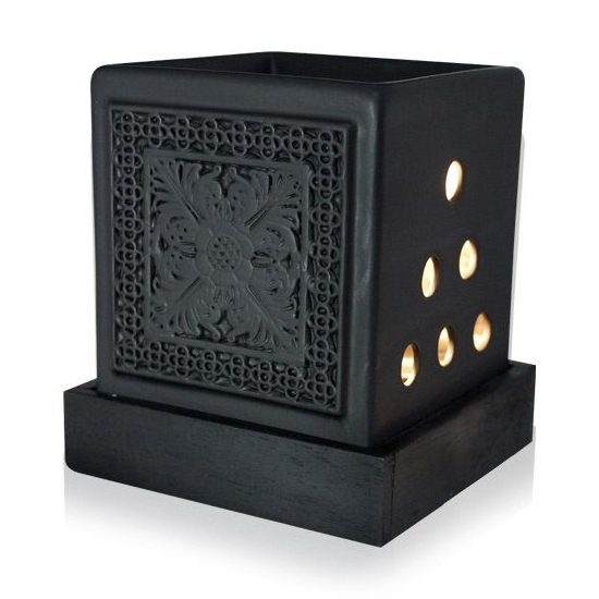 Аромалампа керамическая с орнаментом