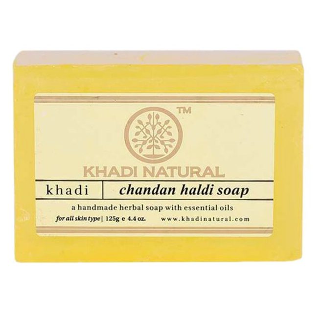 Мило Куркума (Haldi Chandan, Khadi Natural) 125 грам