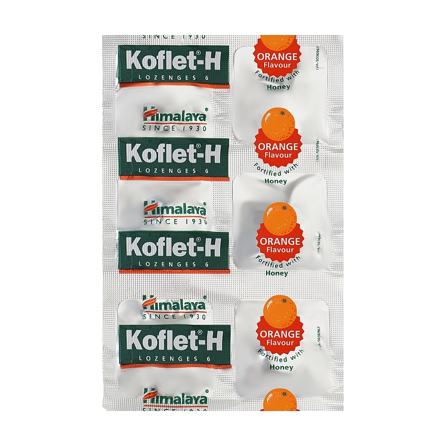 Кофлет (Koflet, Himalaya). Льодяники від кашлю - Зображення 2