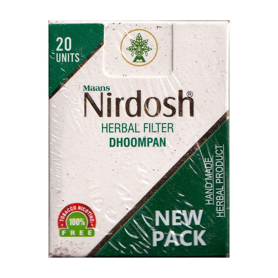 Травяные сигареты без никотина Нирдош (Nirdosh, Maans) 20 штук