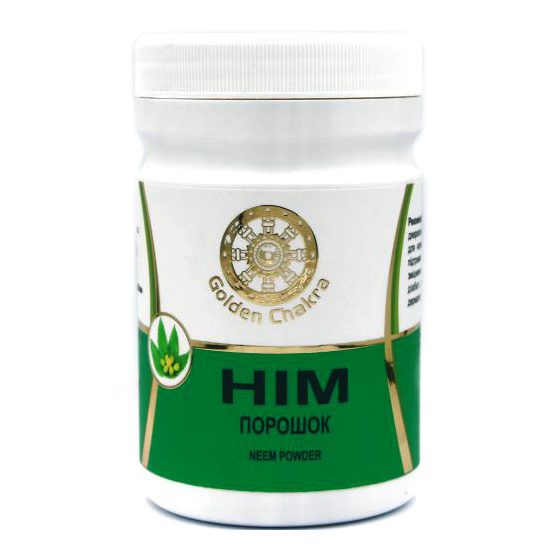 Ним порошок (Neem Powder, Golden Chakra) 120 грамм