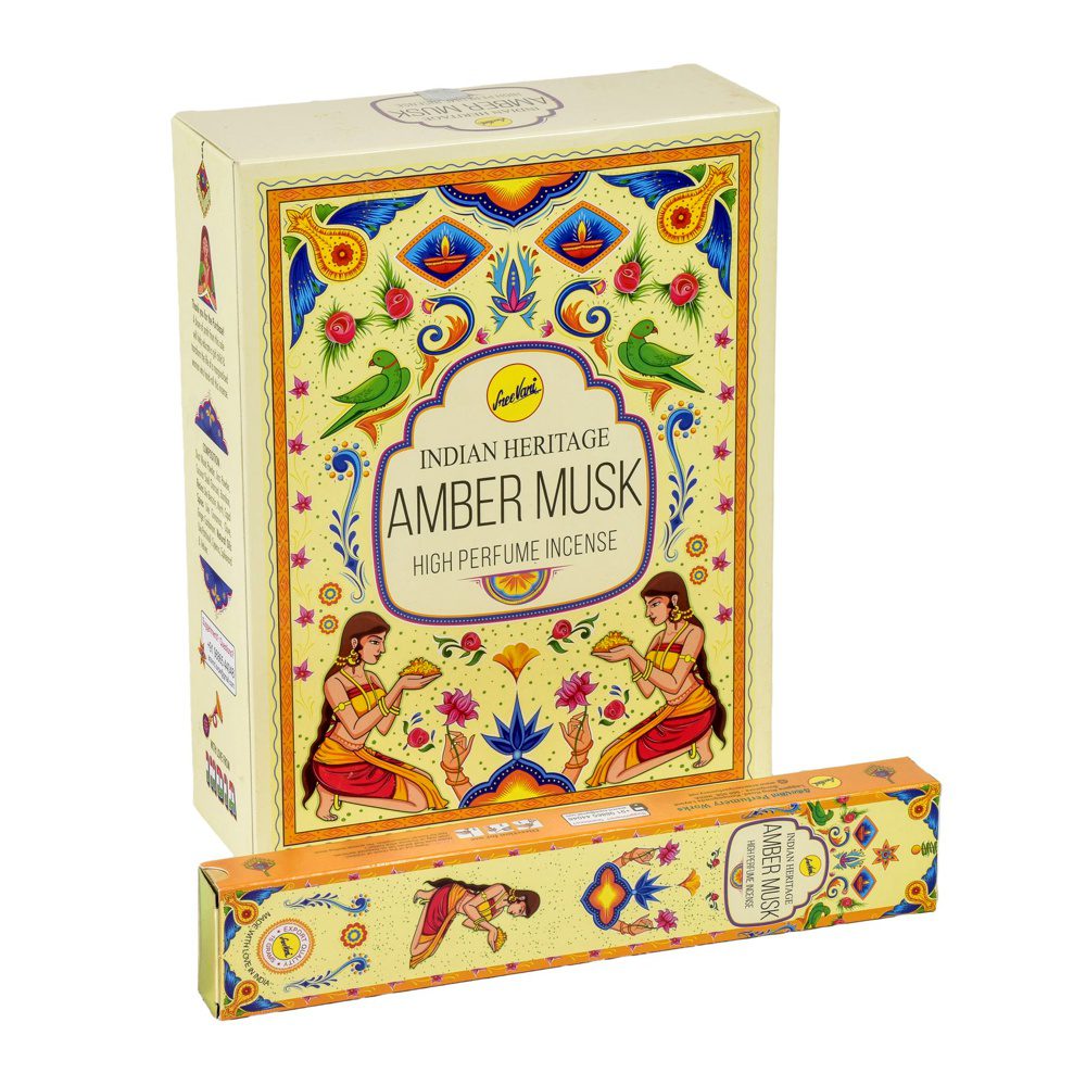 Благовония Амбер Муск (Amber Musk SreeVani) 15 грамм