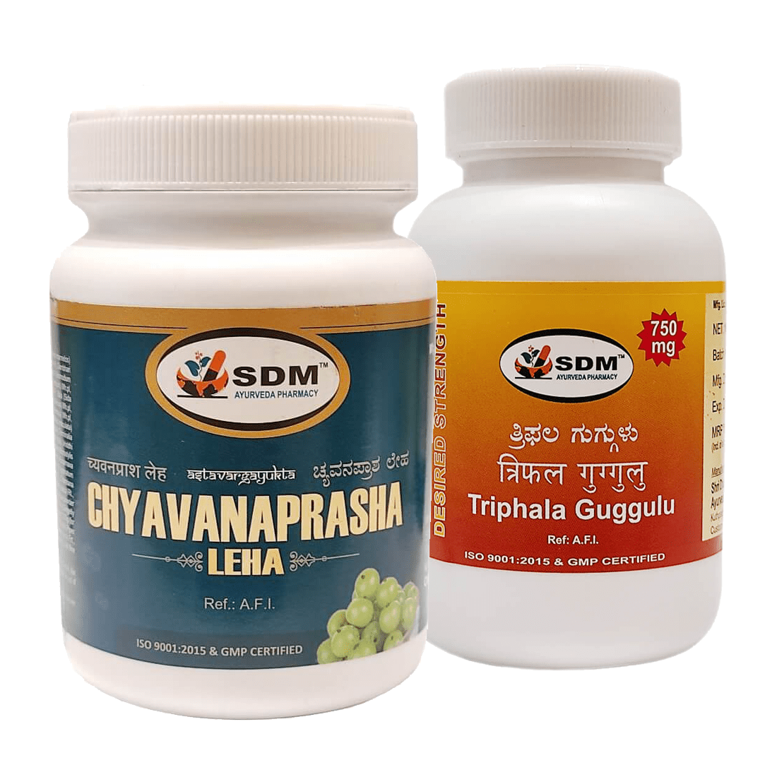 АКЦИЯ: Чаванпраш 500 грамм + Трифала гуггул 100 таблеток