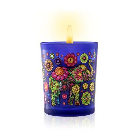 Натуральная ароматическая свеча ЛАДАН и КАФФИР-ЛАЙМ 50 грамм