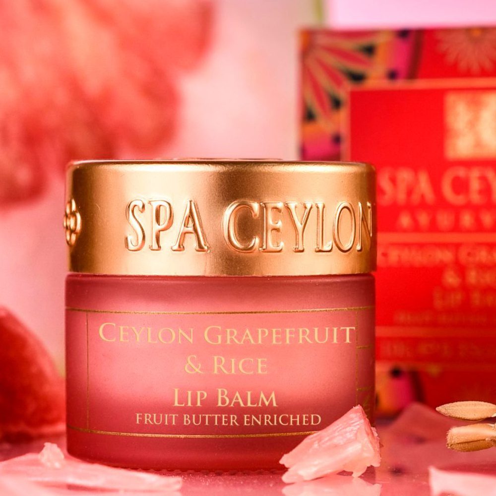 Зволожуючий бальзам для губ ЦЕЙЛОНСЬКИЙ ГРЕЙПФРУТ та РИС 10 грам