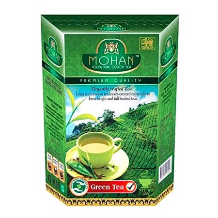 Чай зеленый среднелистовой Mohan Green Tea GP1 100 грамм