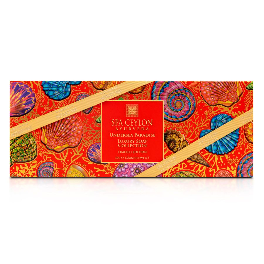 Розкішна колекція мил ПІДВОДНИЙ РАЙ 50 грам х 3 шт