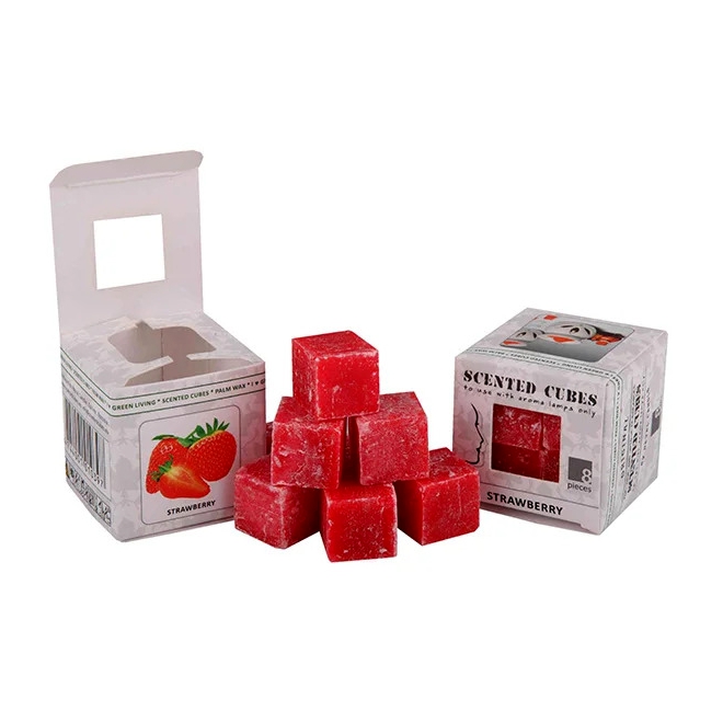Аромакубики Клубника Scented Cubes 8 штук
