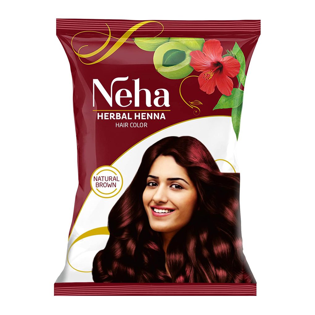 Хна для волос, коричневая (Neha Hair Herbal Brown, Vedika Herbals) 15 грамм