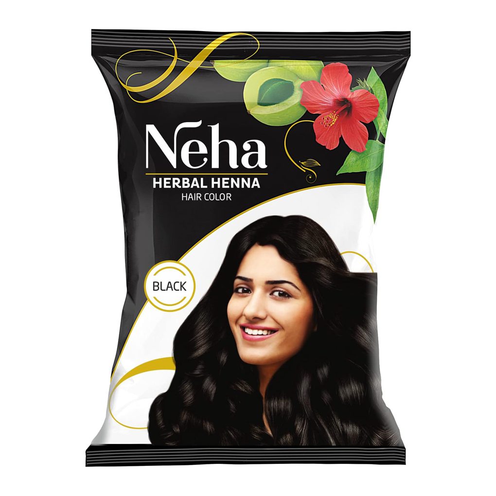 Хна для волос, черная (Neha Hair Herbal Black, Vedika Herbals) 15 грамм