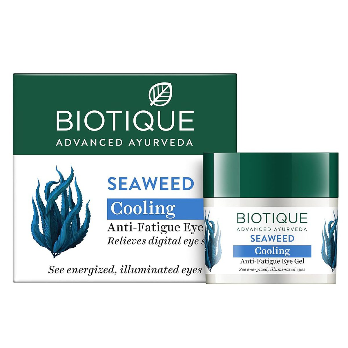 Гель против усталости глаз Морские Водоросли (Seaweed Eye Gel, Biotique) 15 грамм