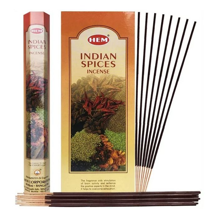 Пахощі Індійські Спеції (Indian Spices masala, Hem) 20 штук