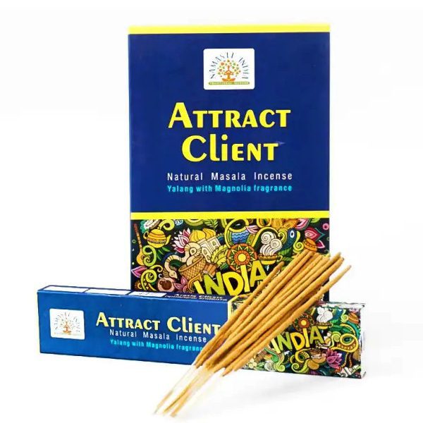 Благовония Привлечь Клиента (Attract Client Masala, Orkay) 15 грамм*